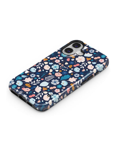 Blue Floral MagSafe Bumper Case