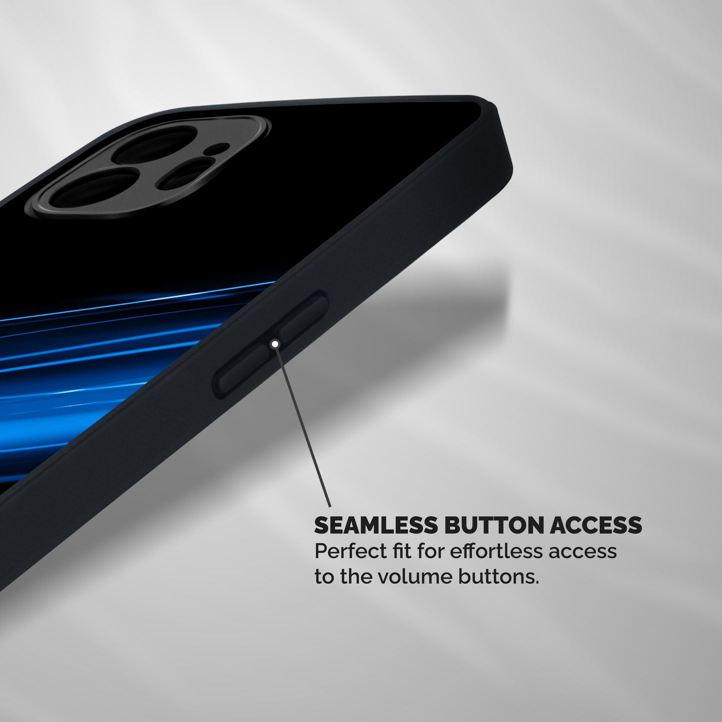 Blue Flow Shockproof Hybrid Protection (Metal + TPU) Back Case Cover