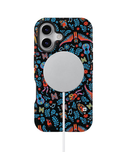 Blue Guitar Pattern MagSafe Bumper Case