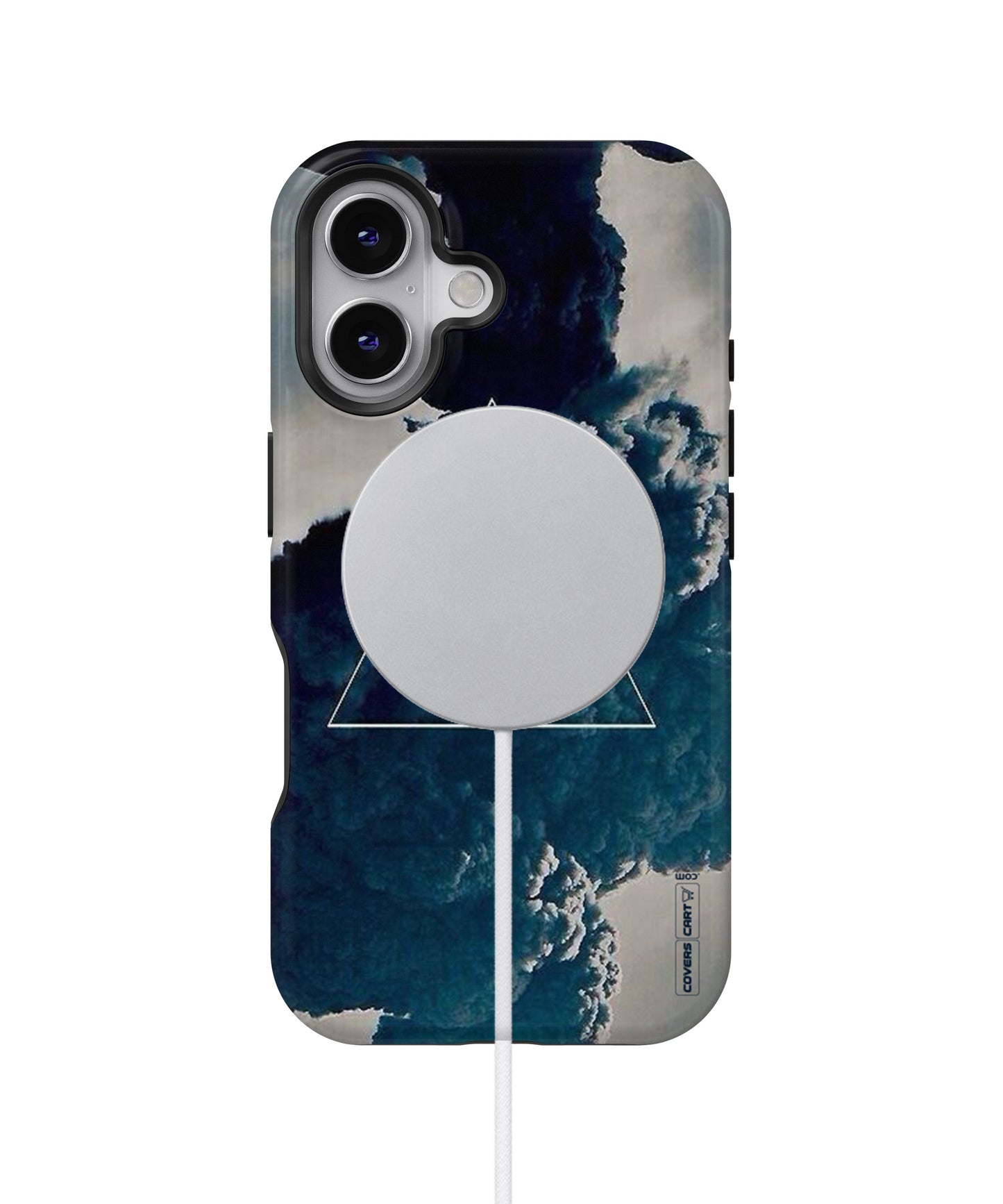 Blue Hue Smoke MagSafe Bumper Case