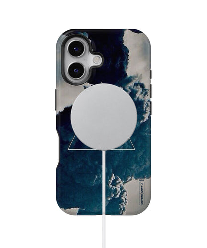 Blue Hue Smoke MagSafe Bumper Case