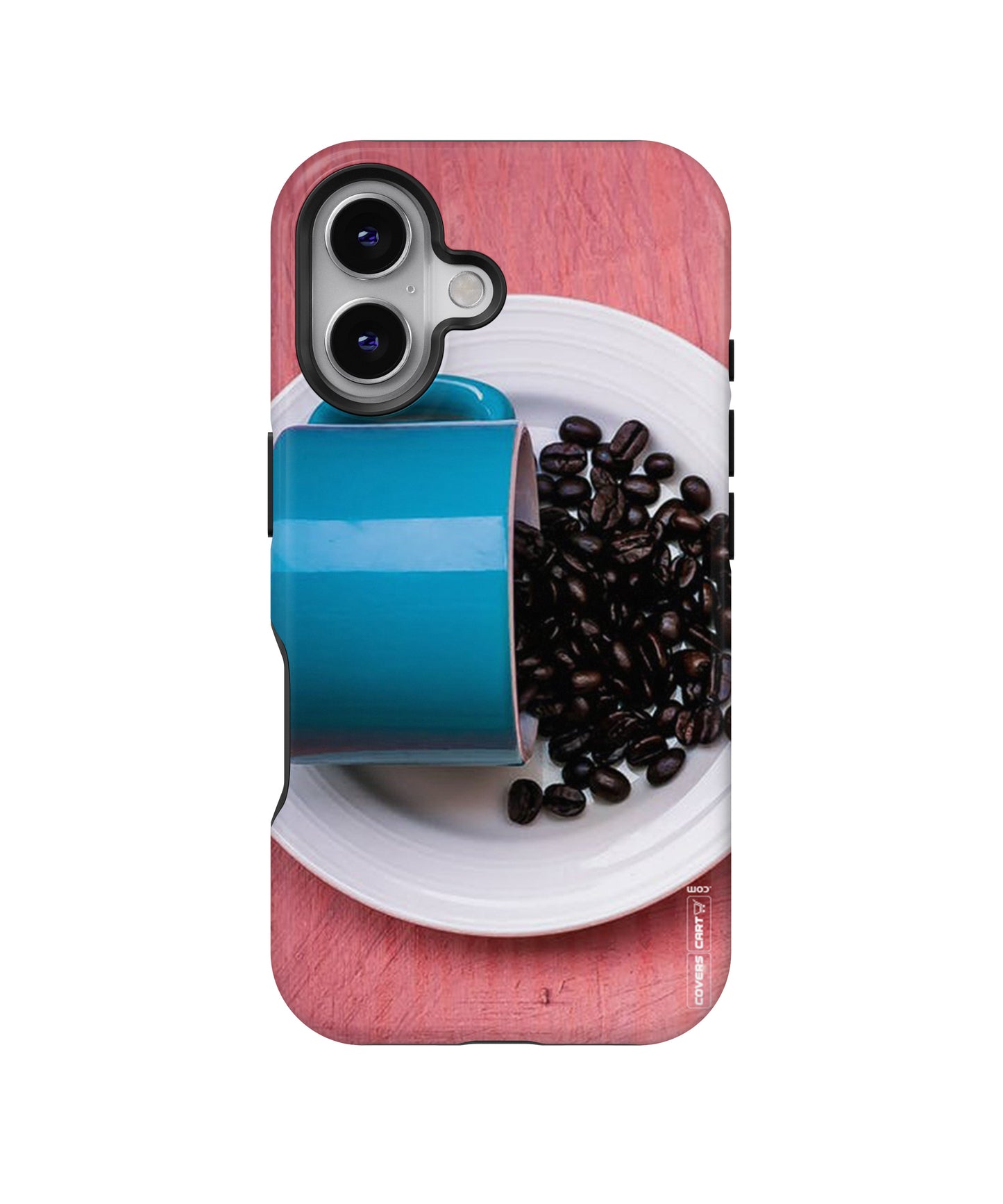 Blue Mug and Beans MagSafe Bumper Case