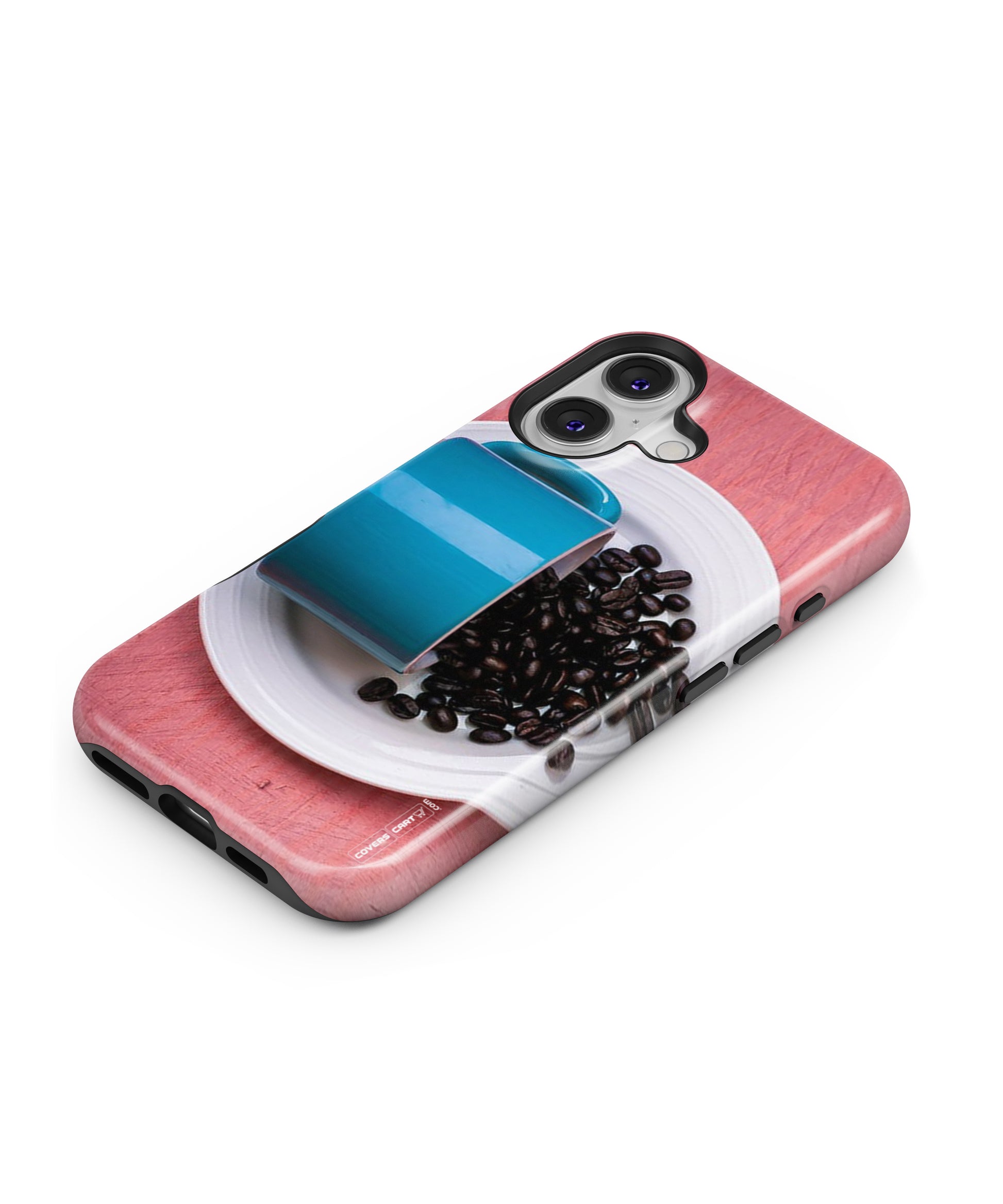 Blue Mug and Beans MagSafe Bumper Case