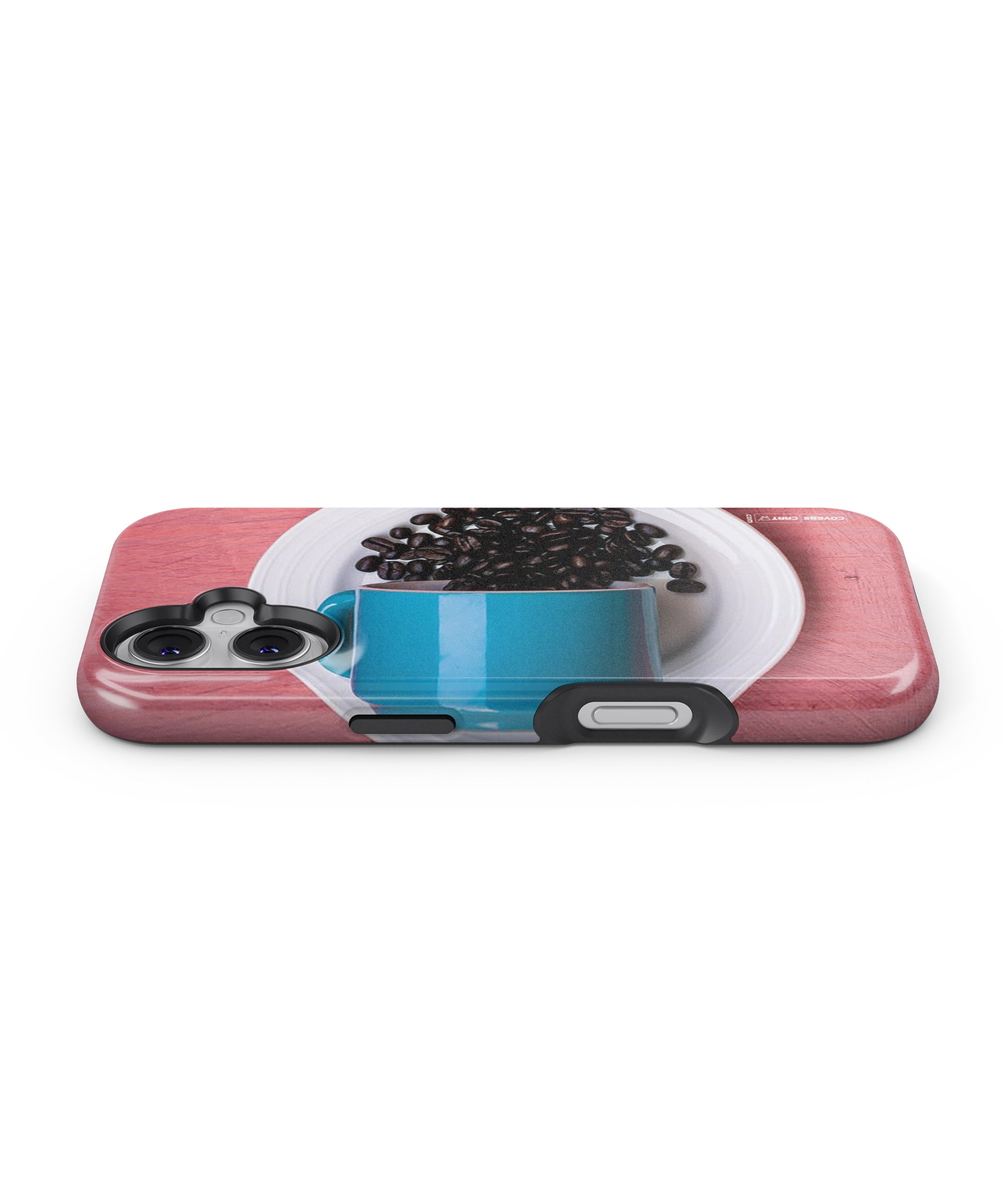 Blue Mug and Beans MagSafe Bumper Case