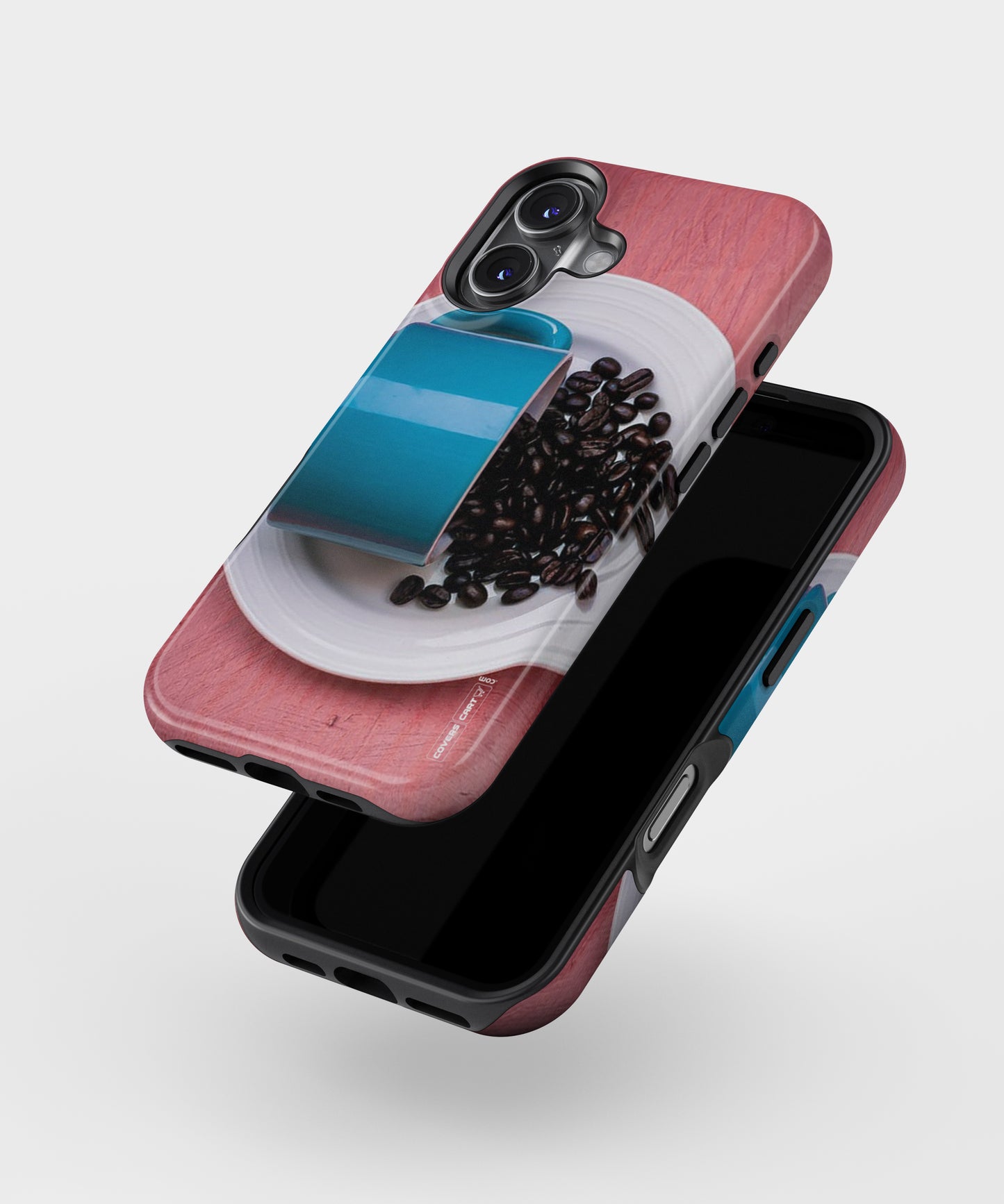 Blue Mug and Beans MagSafe Bumper Case