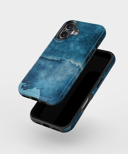 Blue Paint Wall MagSafe Bumper Case