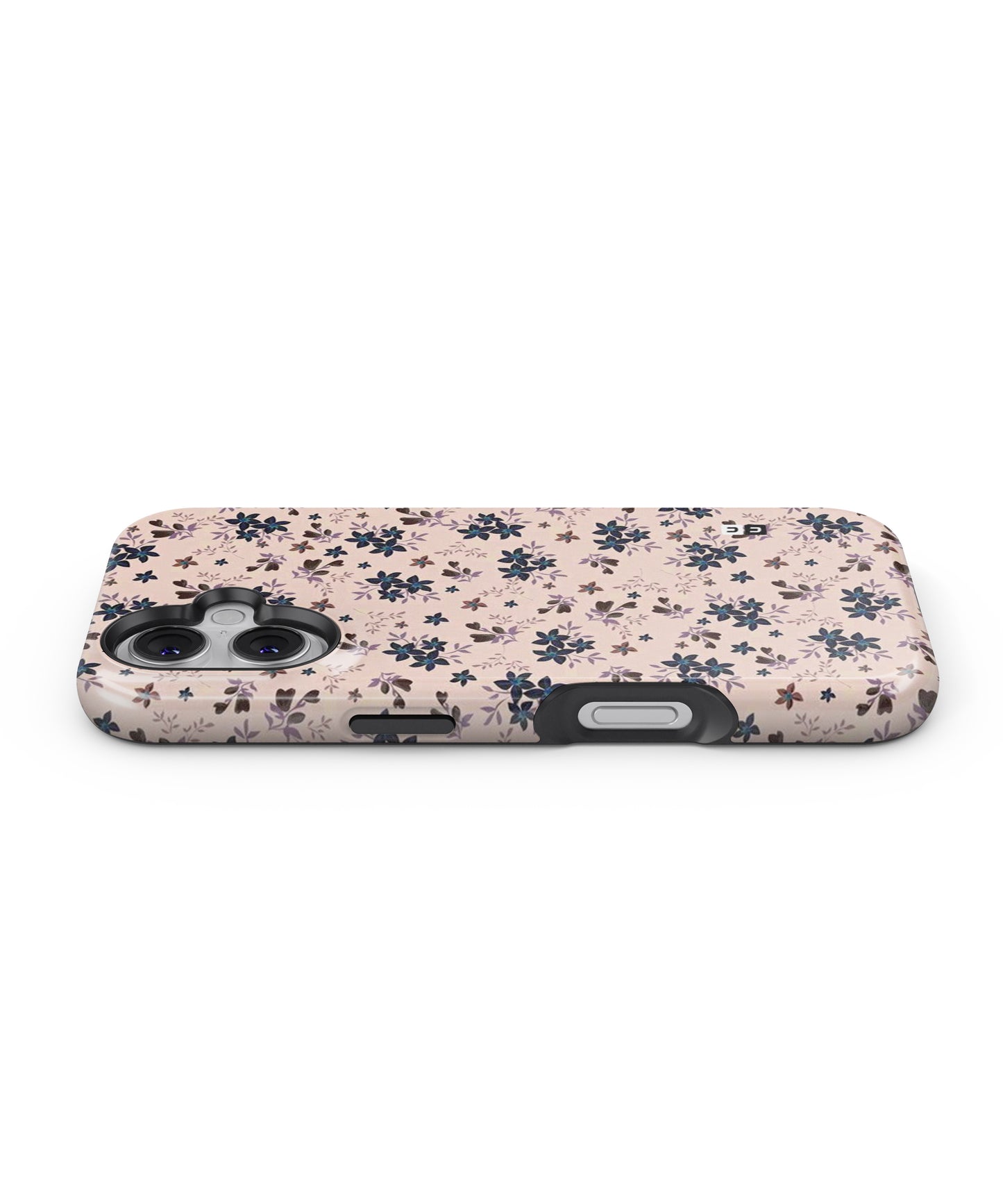 Blue Peach Floral MagSafe Bumper Case
