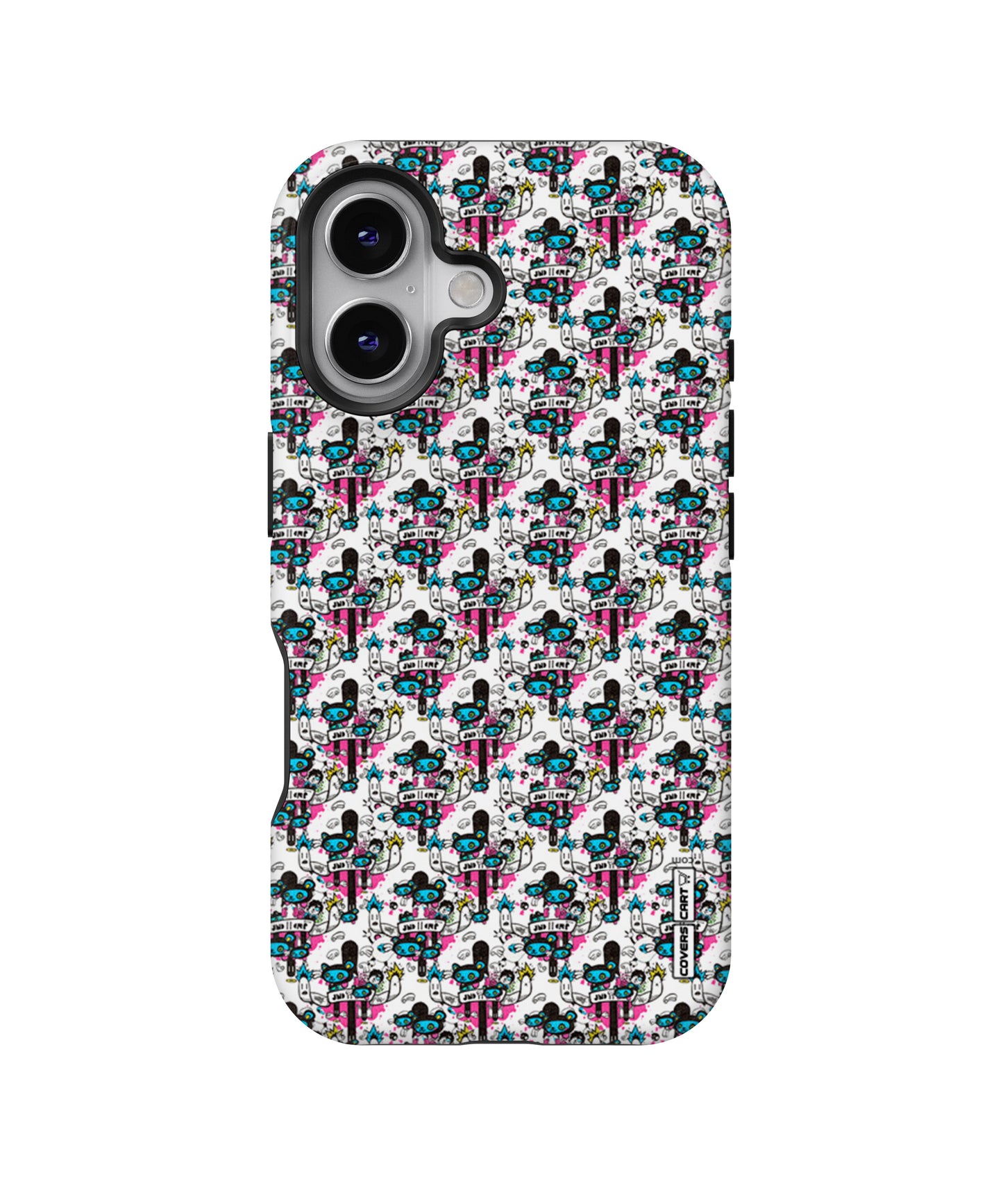 Blue Pink Pattern MagSafe Bumper Case
