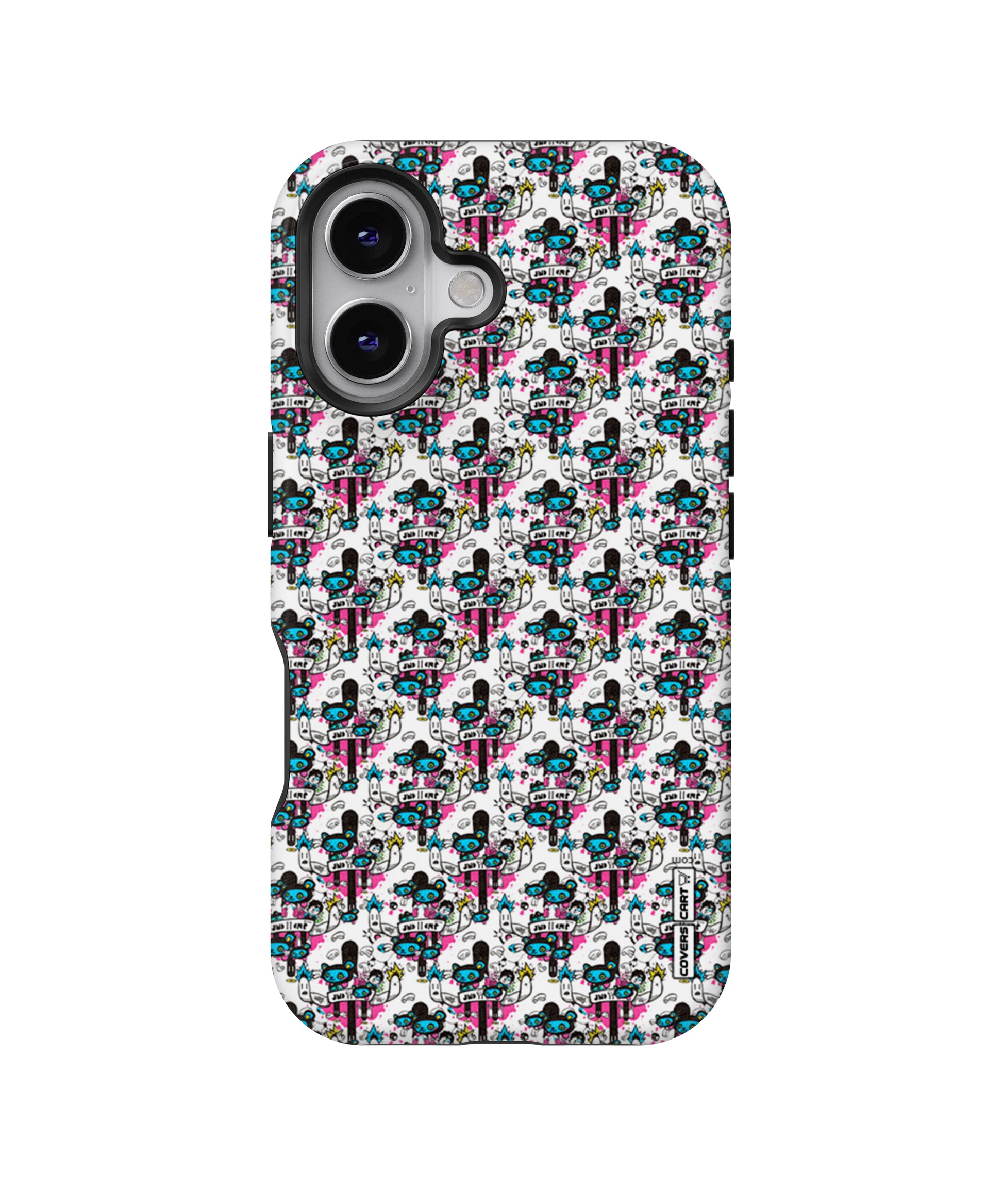 Blue Pink Pattern MagSafe Bumper Case