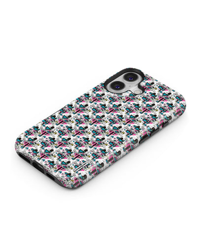 Blue Pink Pattern MagSafe Bumper Case