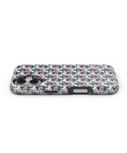Blue Pink Pattern MagSafe Bumper Case