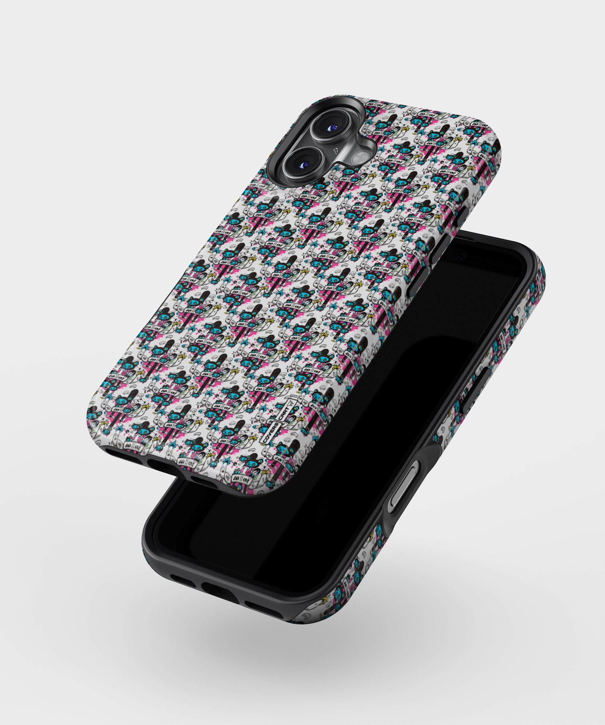 Blue Pink Pattern MagSafe Bumper Case