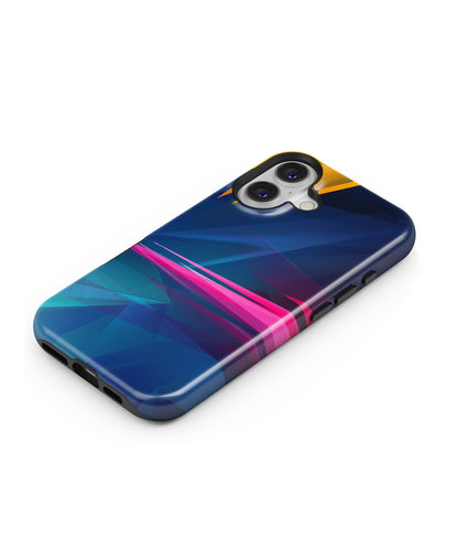 Blue Red Abstract MagSafe Bumper Case