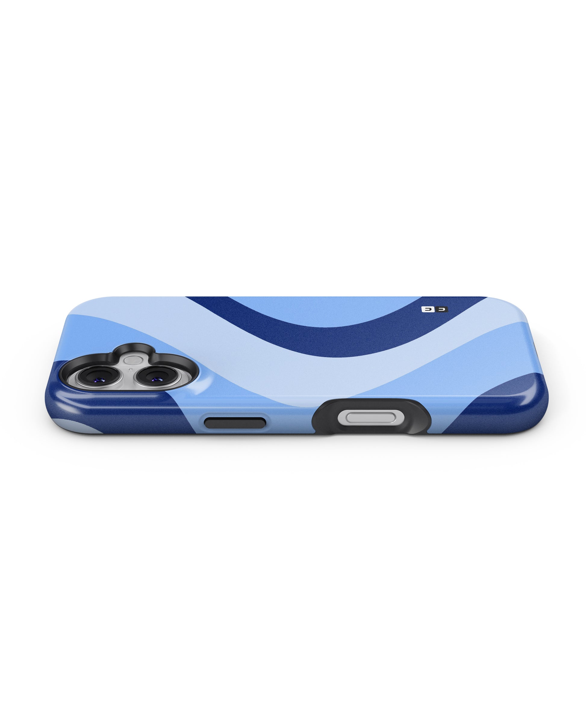 Blue Shade Curves MagSafe Bumper Case