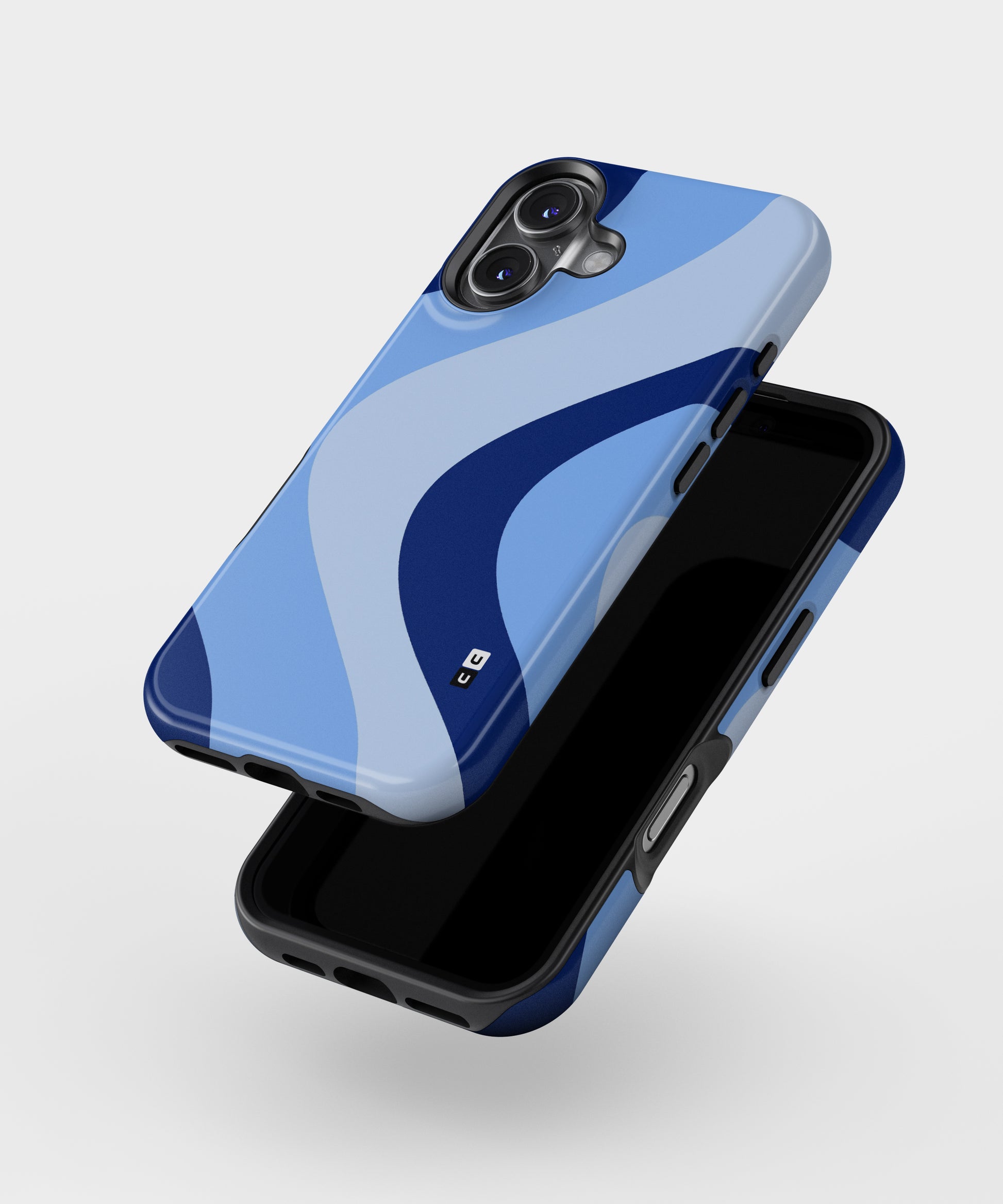 Blue Shade Curves MagSafe Bumper Case