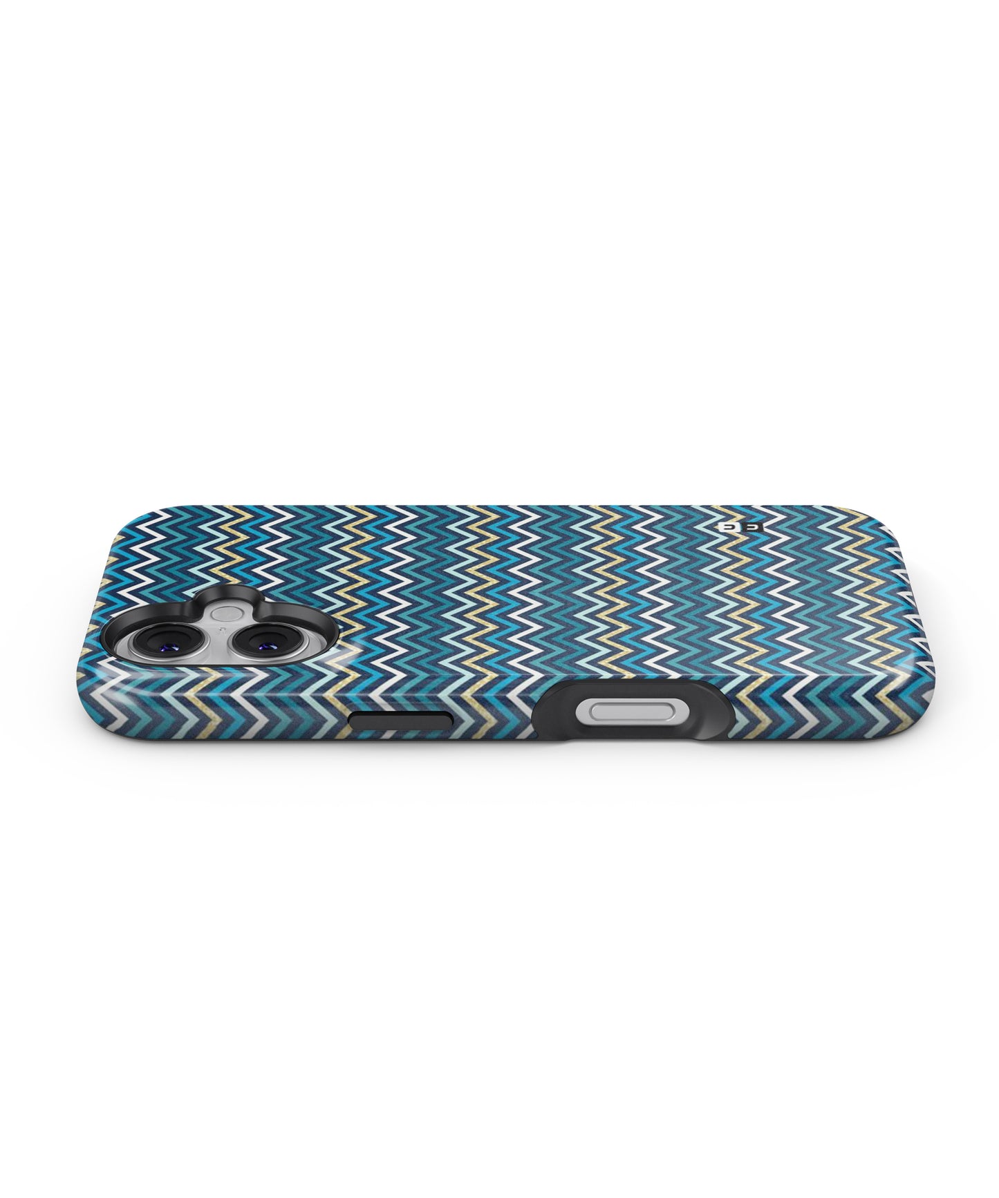 Blue Shades Chevron Pattern MagSafe Bumper Case