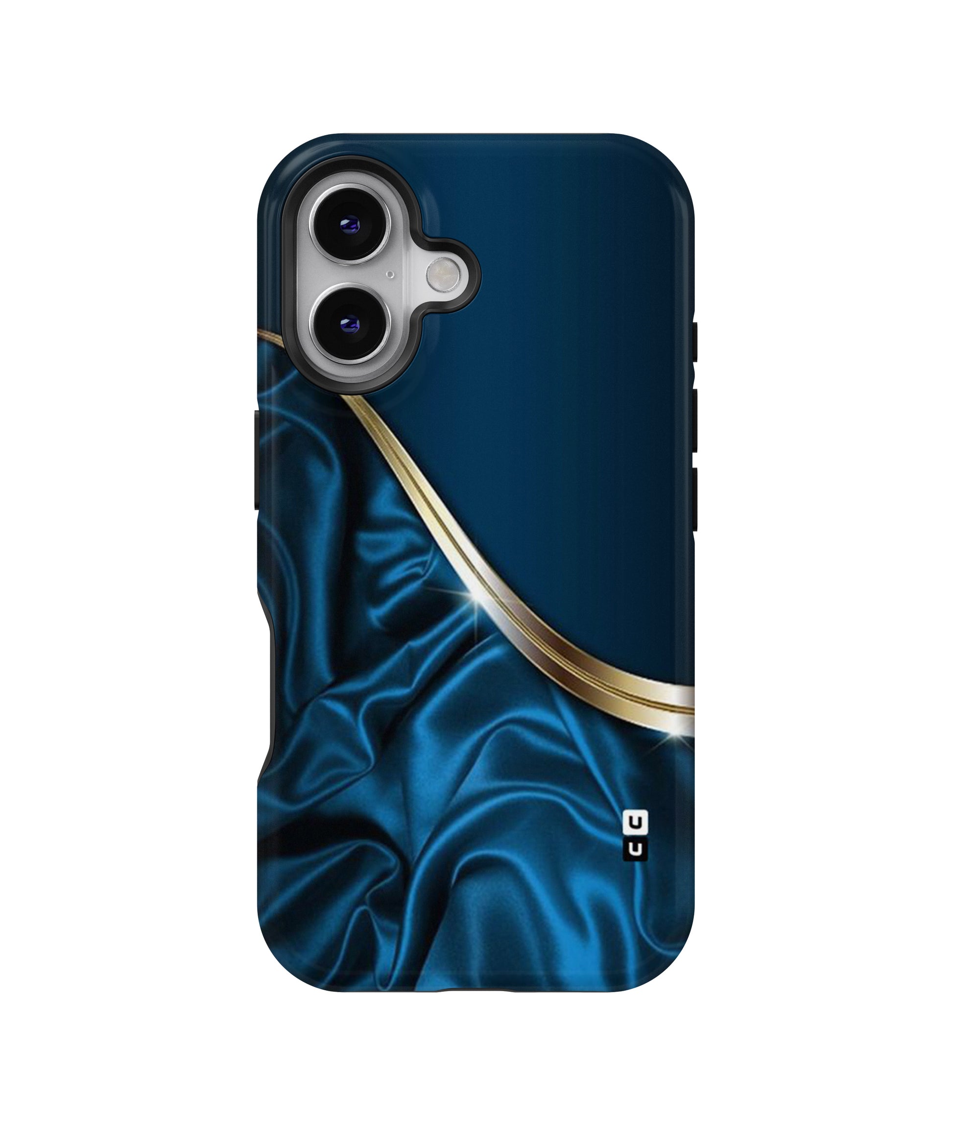 Blue Smooth Flow MagSafe Bumper Case