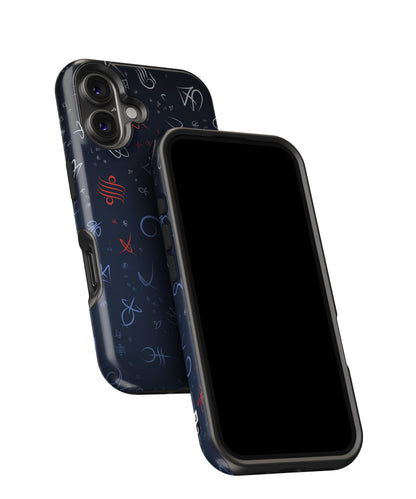 Blue Symbols MagSafe Bumper Case