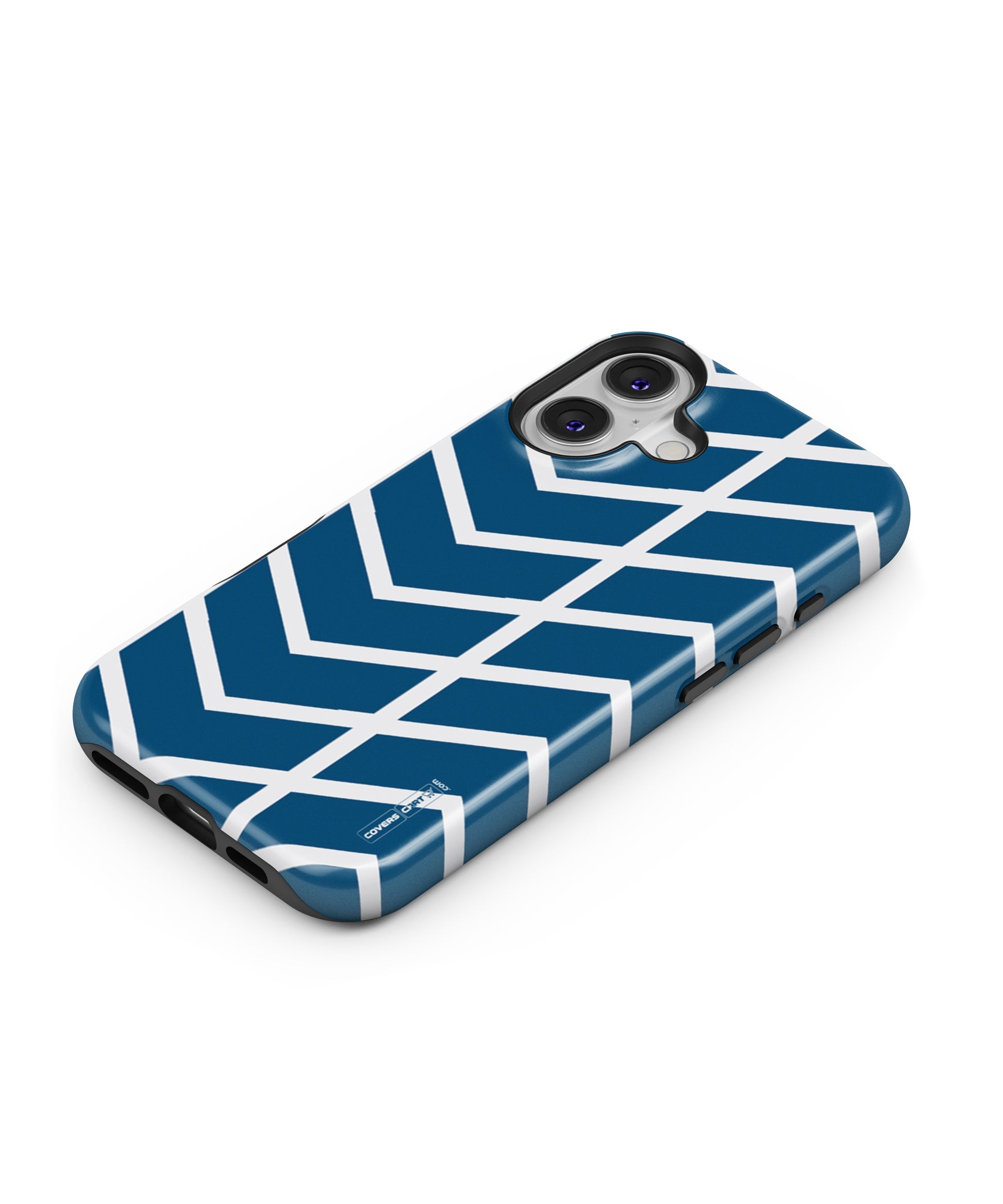 Blue White Pattern MagSafe Bumper Case