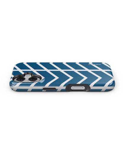 Blue White Pattern MagSafe Bumper Case
