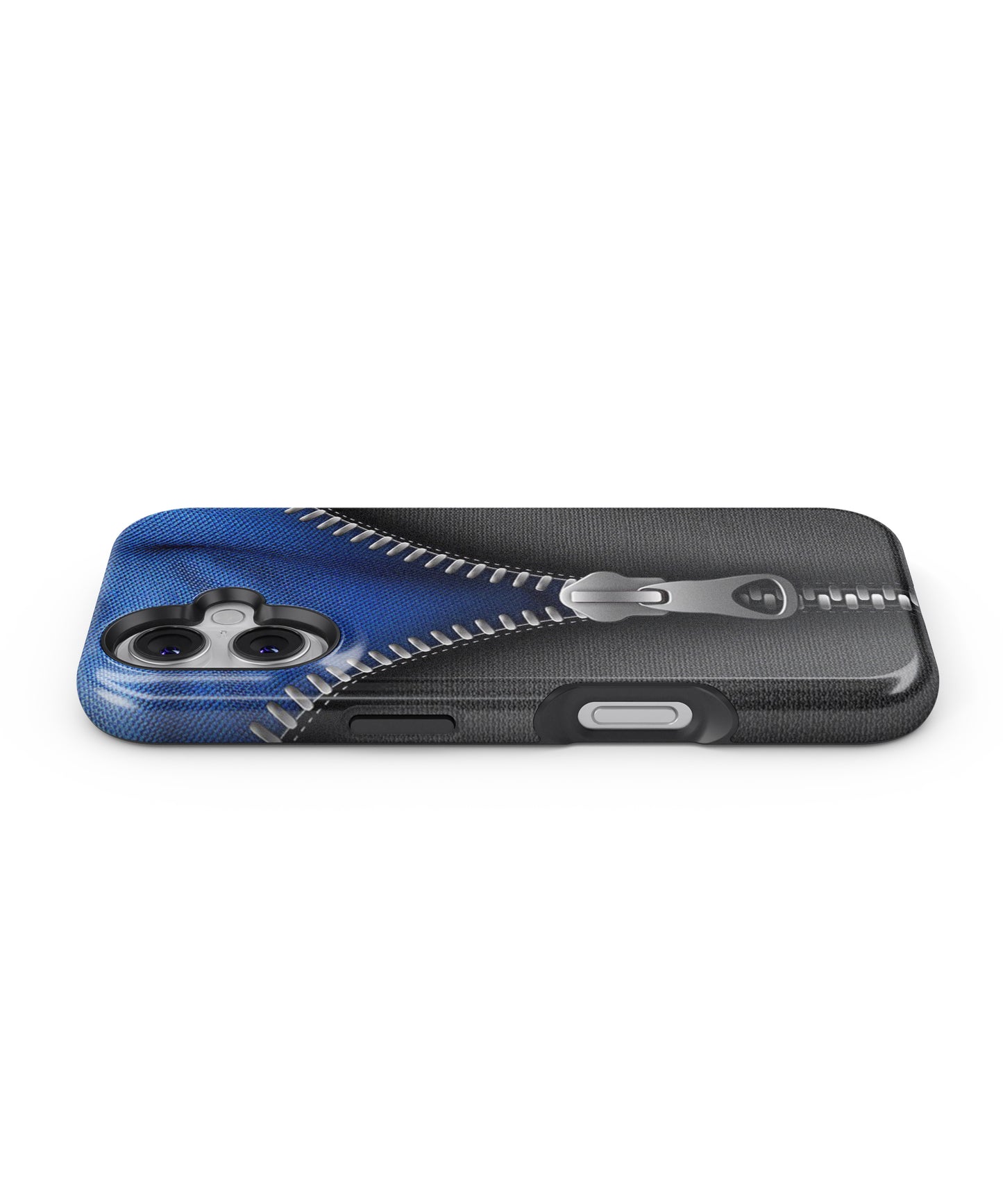 Blue Zipper MagSafe Bumper Case