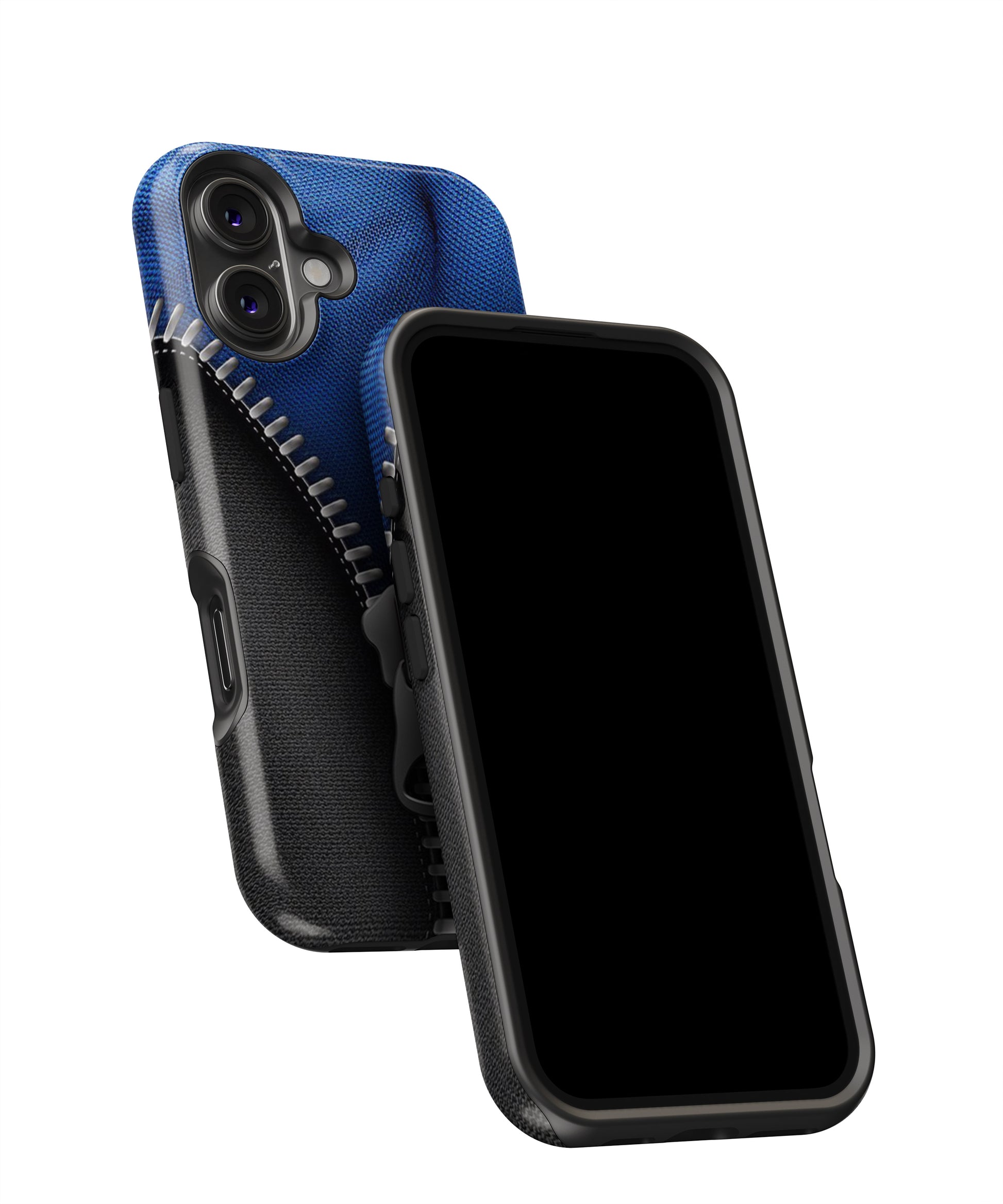 Blue Zipper MagSafe Bumper Case