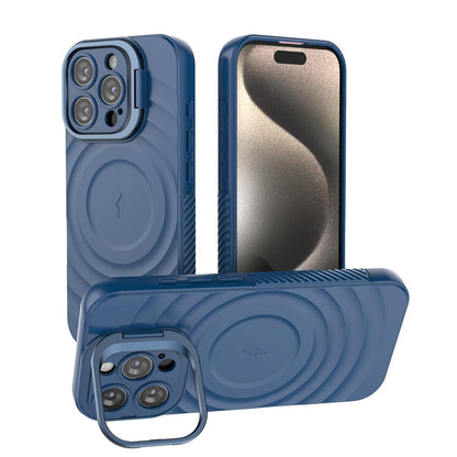 TitanShield Wave Silicone MagSafe Back Case Cover for Apple iPhone 16 Pro Max