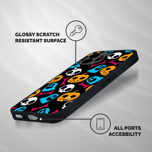 Boo Design Shockproof Hybrid Protection (Metal + TPU) Back Case Cover
