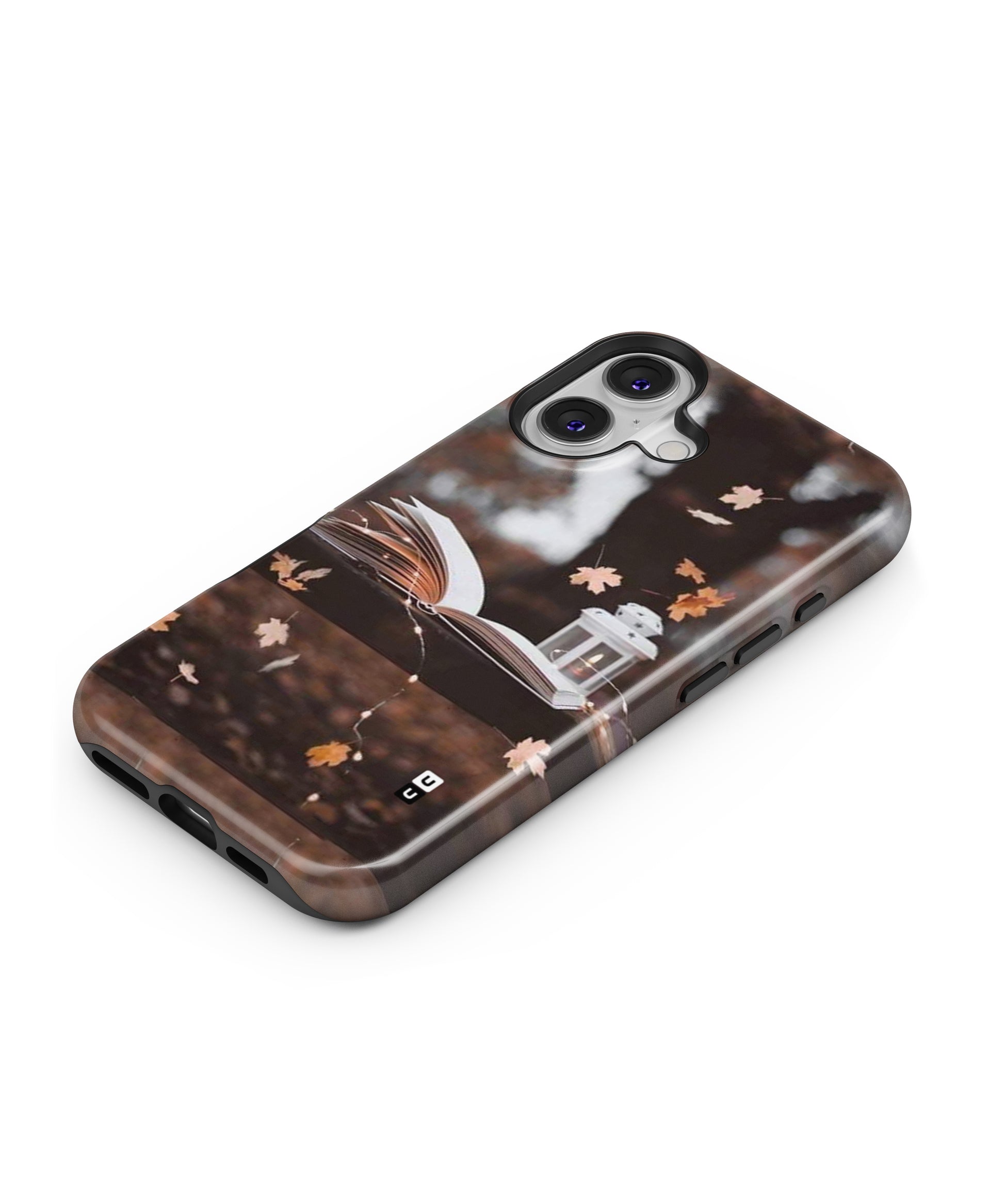 Book and Fall Leaves MagSafe Bumper Case