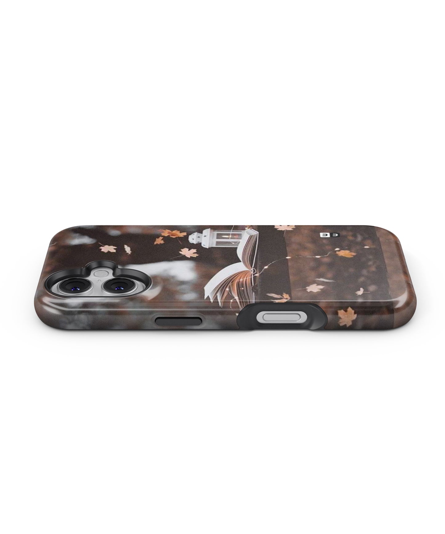 Book and Fall Leaves MagSafe Bumper Case