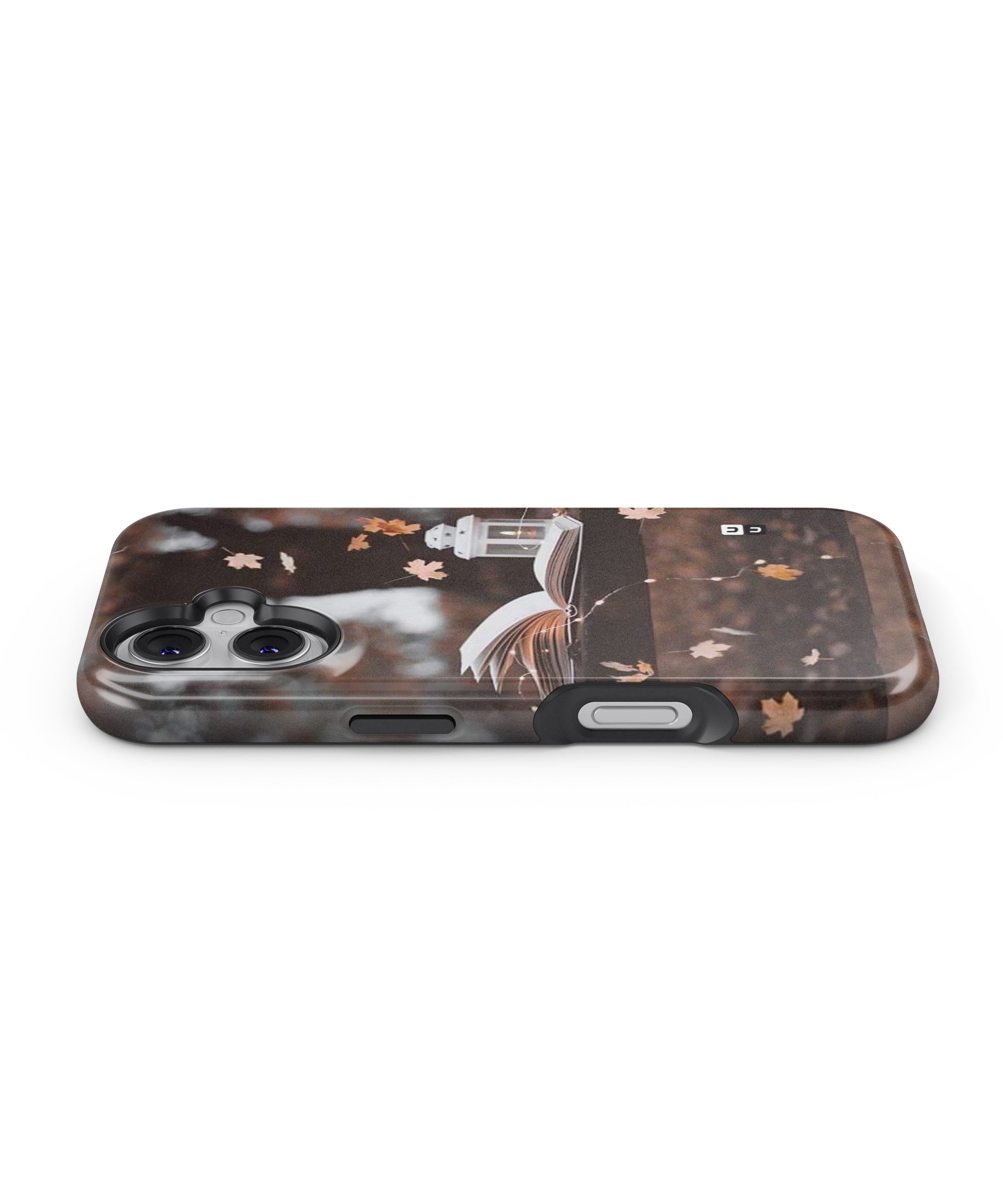 Book and Fall Leaves MagSafe Bumper Case