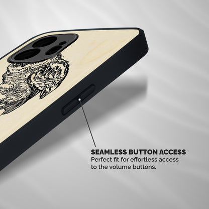 Book Owl Shockproof Hybrid Protection (Metal + TPU) Back Case Cover