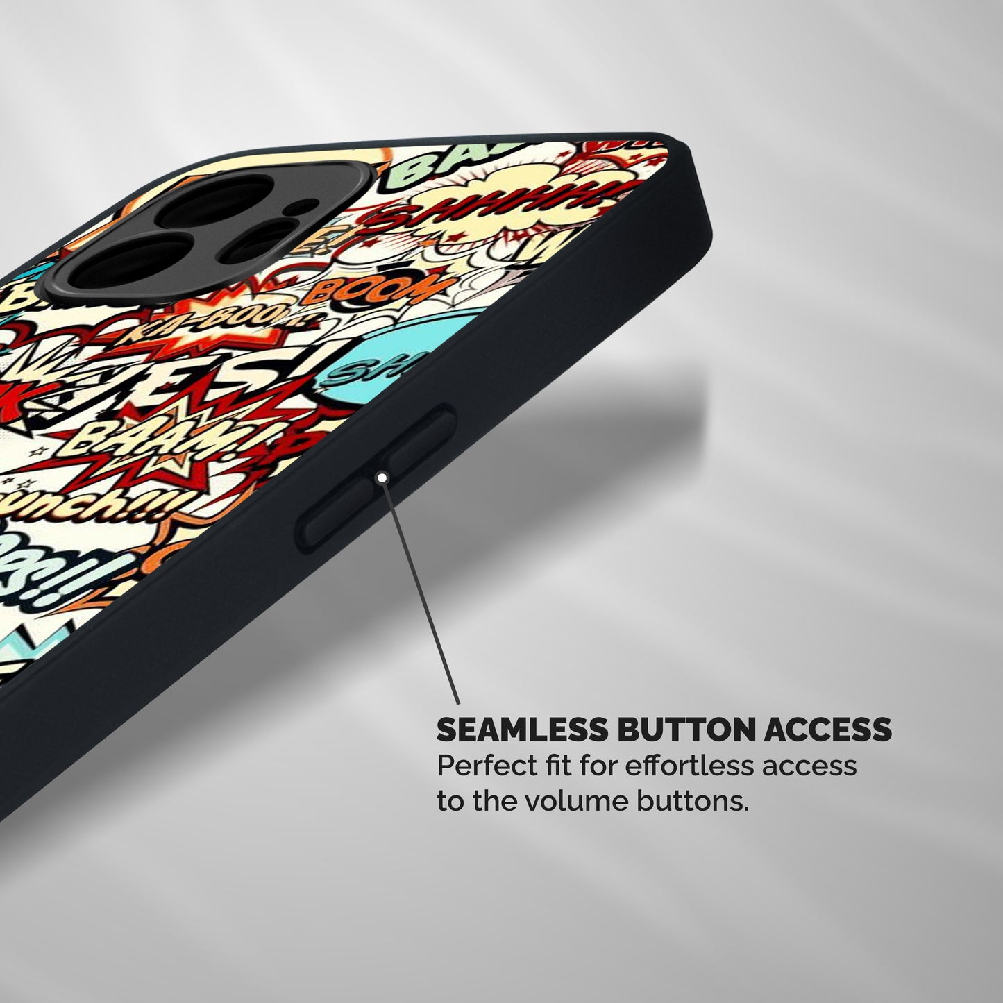 Boom Zap Shockproof Hybrid Protection (Metal + TPU) Back Case Cover