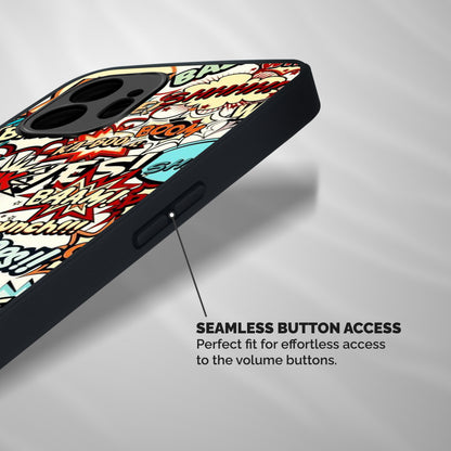 Boom Zap Shockproof Hybrid Protection (Metal + TPU) Back Case Cover