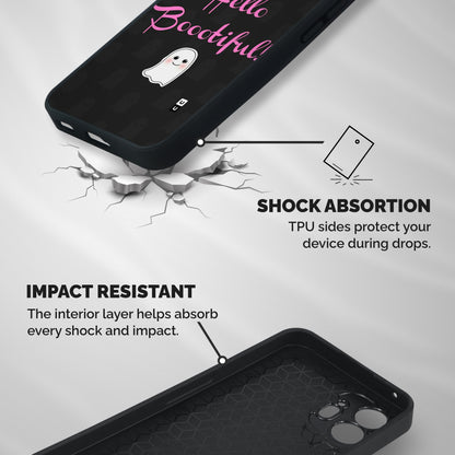 Boootiful Shockproof Hybrid Protection (Metal + TPU) Back Case Cover