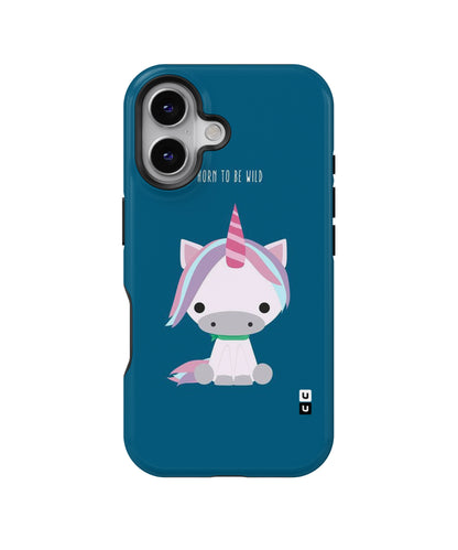 Born Wild Unicorn MagSafe Bumper Case