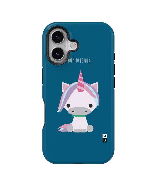 Born Wild Unicorn MagSafe Bumper Case
