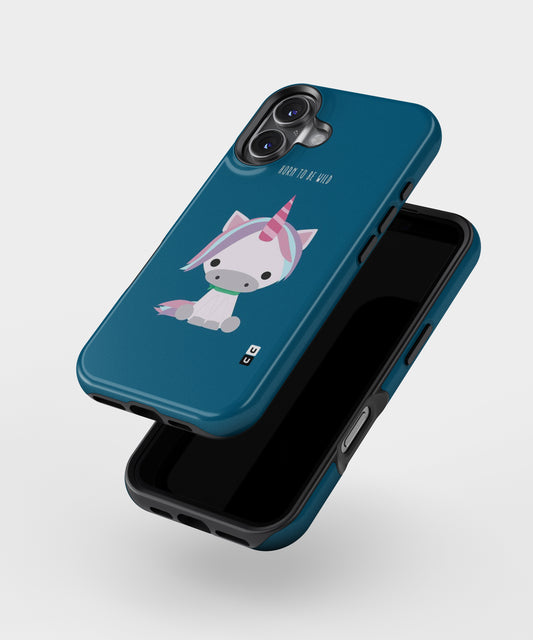 Born Wild Unicorn MagSafe Bumper Case