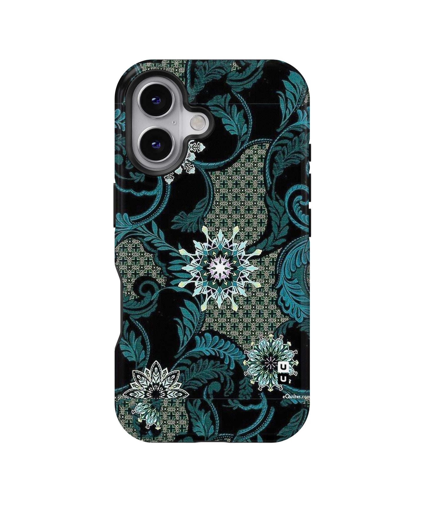 Bottle Green Floral MagSafe Bumper Case