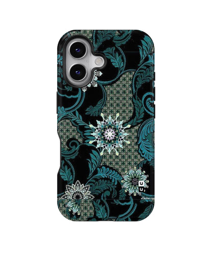 Bottle Green Floral MagSafe Bumper Case
