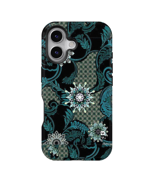 Bottle Green Floral MagSafe Bumper Case