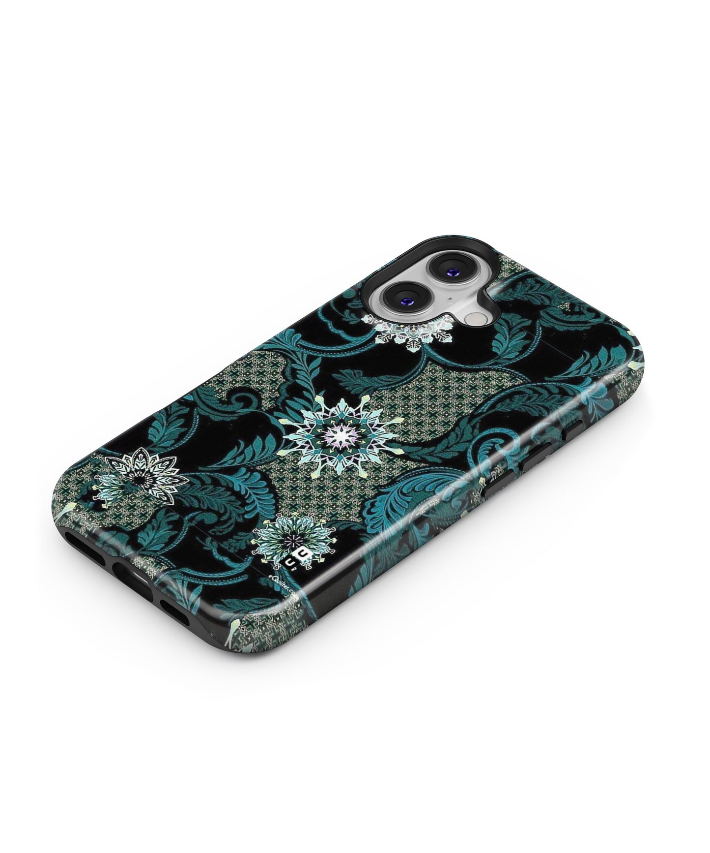 Bottle Green Floral MagSafe Bumper Case