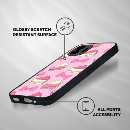 Bow Cake Shockproof Hybrid Protection (Metal + TPU) Back Case Cover