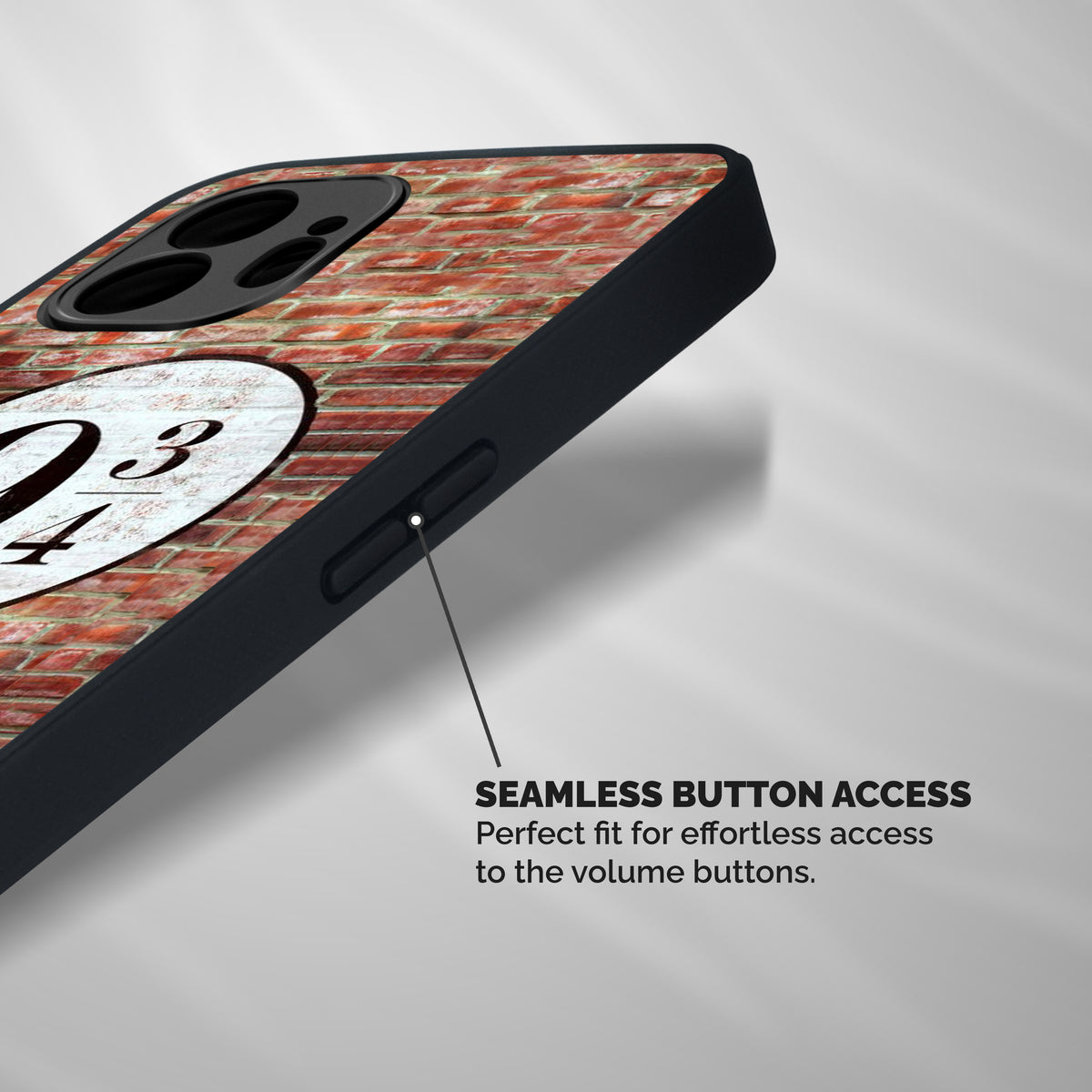 Brick Bang Shockproof Hybrid Protection (Metal + TPU) Back Case Cover