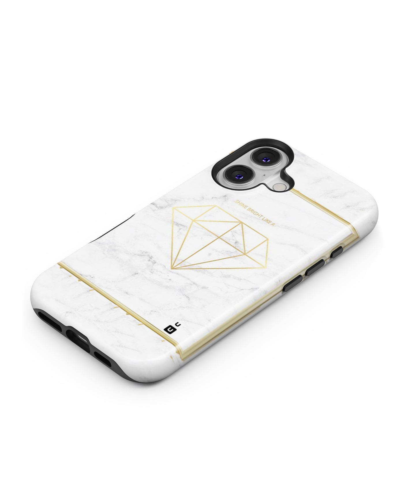 Bright Gold Diamond MagSafe Bumper Case