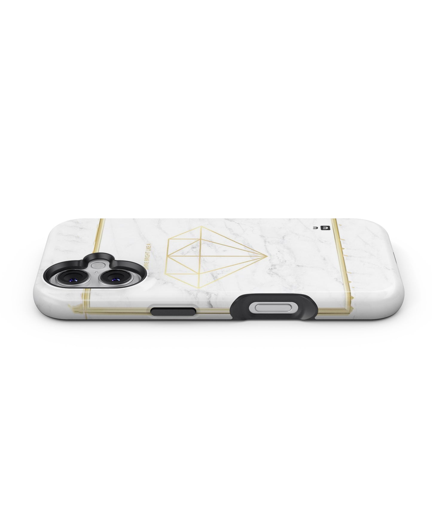 Bright Gold Diamond MagSafe Bumper Case