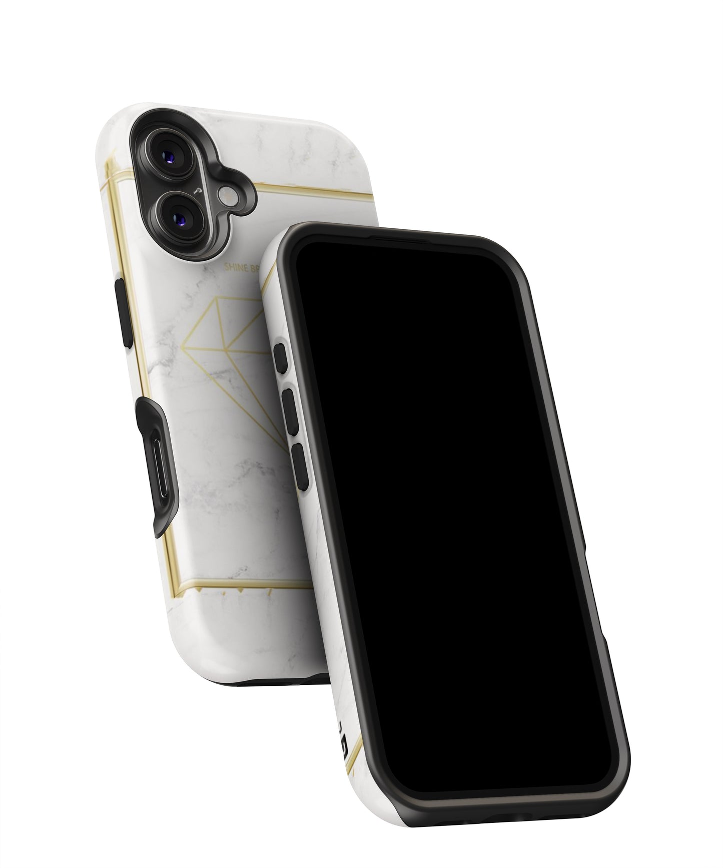 Bright Gold Diamond MagSafe Bumper Case