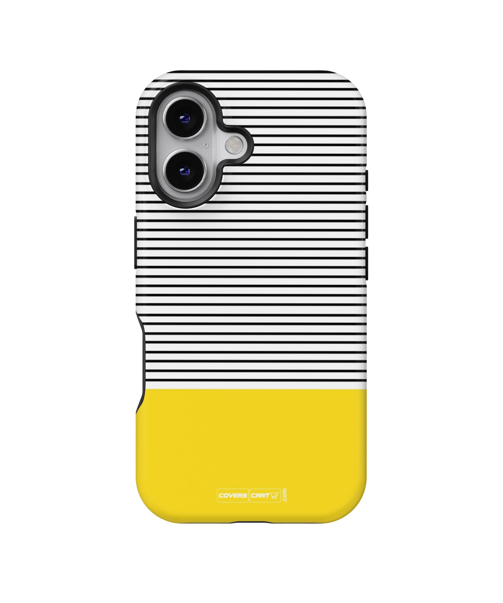 Bright Yellow Stripes MagSafe Bumper Case