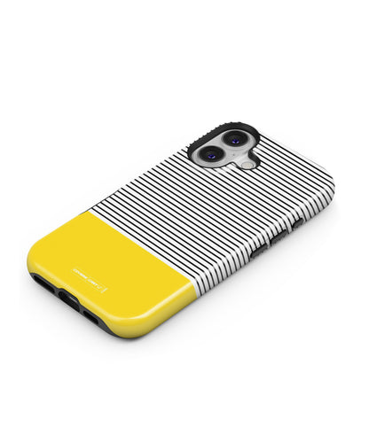 Bright Yellow Stripes MagSafe Bumper Case