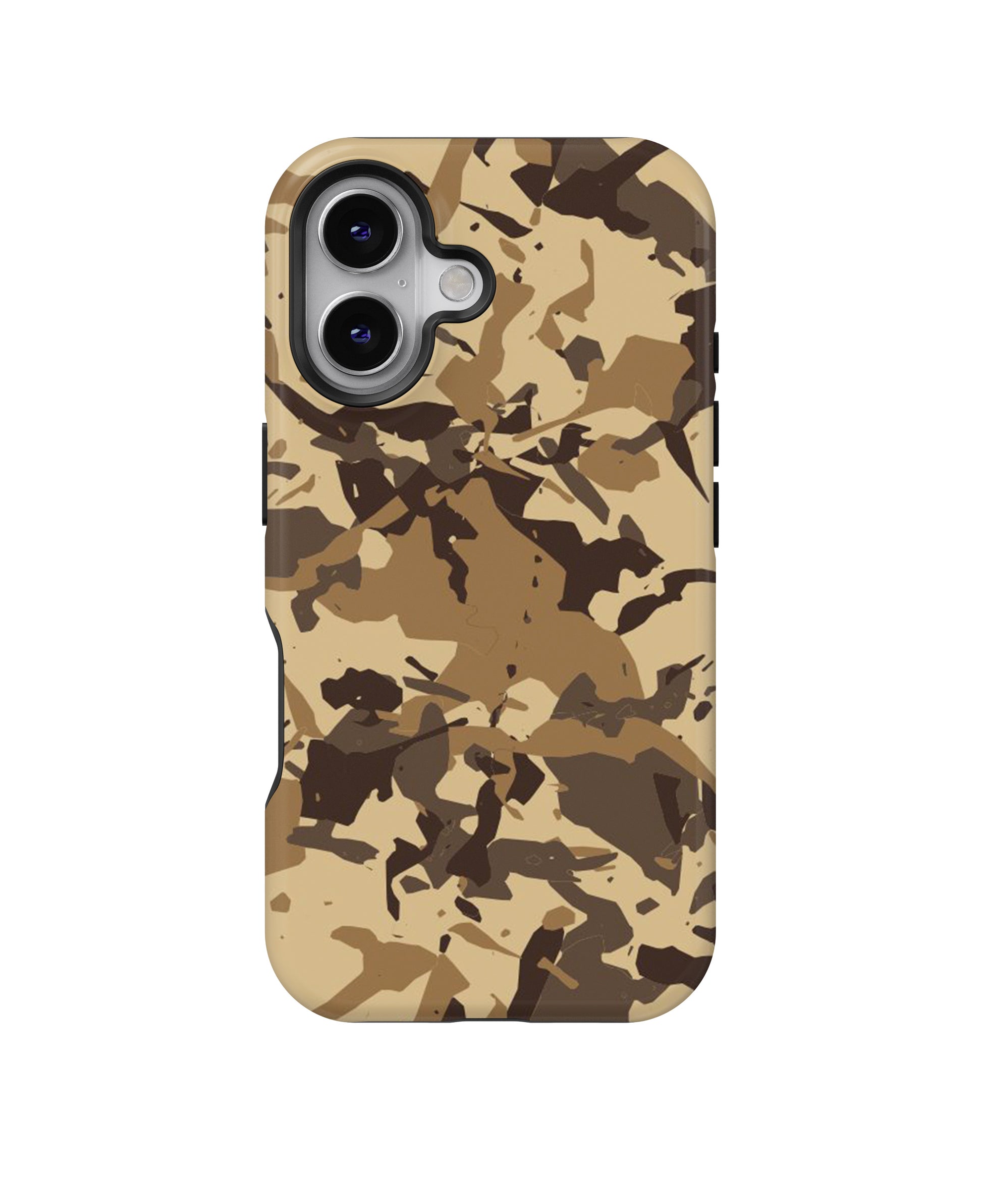 Brown Camouflage Army MagSafe Bumper Case